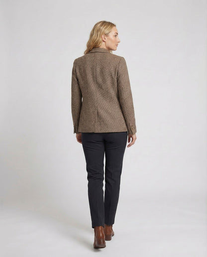 Damen Blazer Langärmelig Elegant