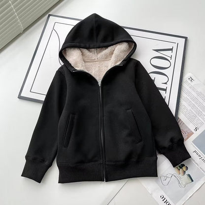 Damen Hoodie-Jacke Fleece Norvielle Weich