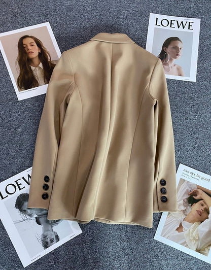 Damen Blazer Elegantes Design dekorative Knöpfen