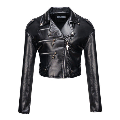 Norvielle Damen Kurzjacke PU
