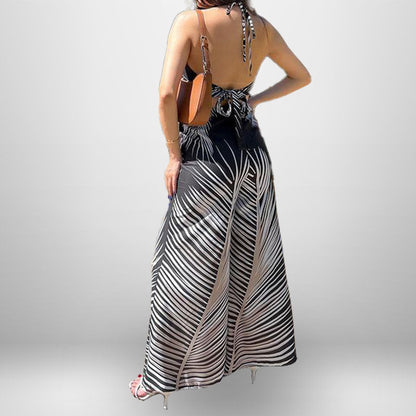 Damen Jumpsuit Cut-Out-Details Wickeloberteil