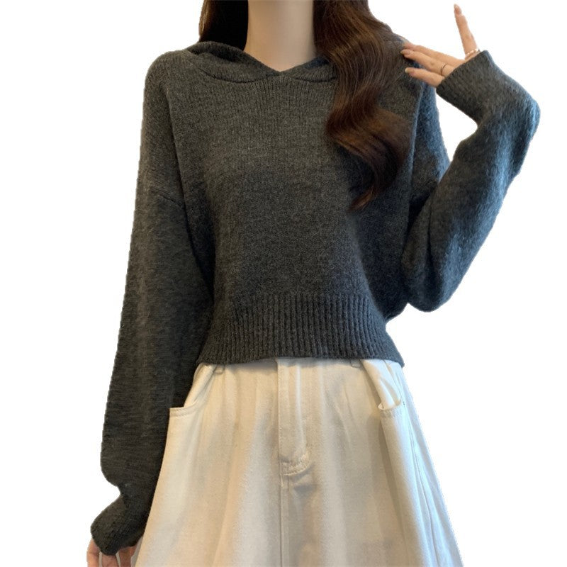 Damen Hoodie Lässig Strukturiert Norvielle
