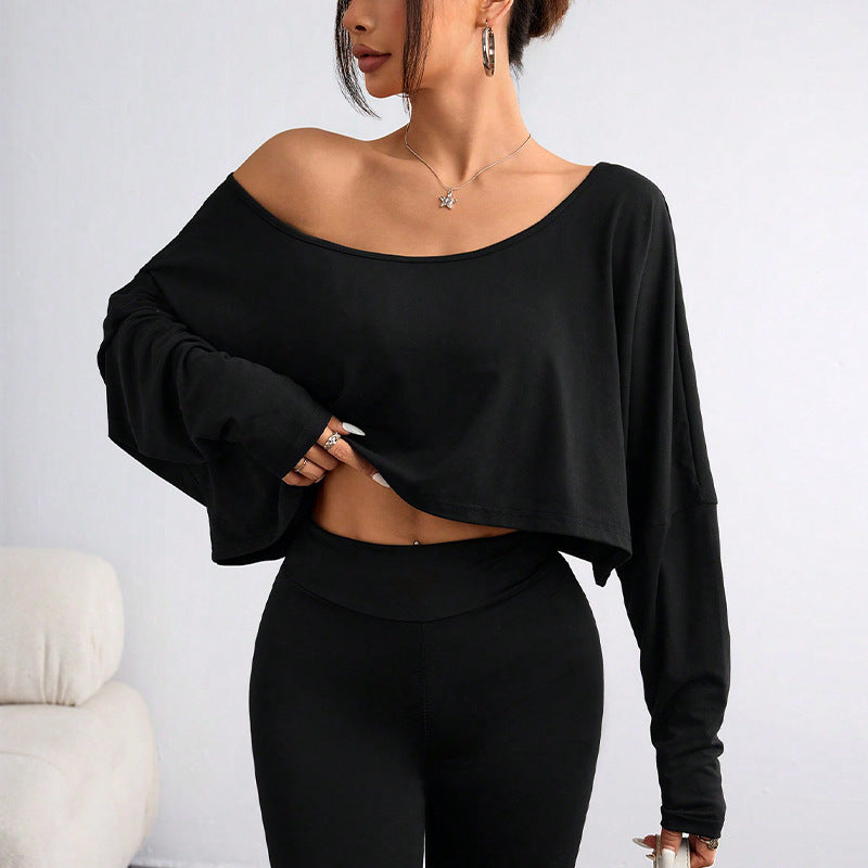 Damen Oversized Crop- Lässig Norvielle - Norvielle