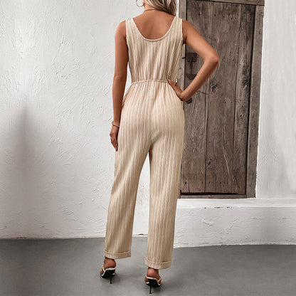 Damen Jumpsuit mit Streifen Bequem Norvielle