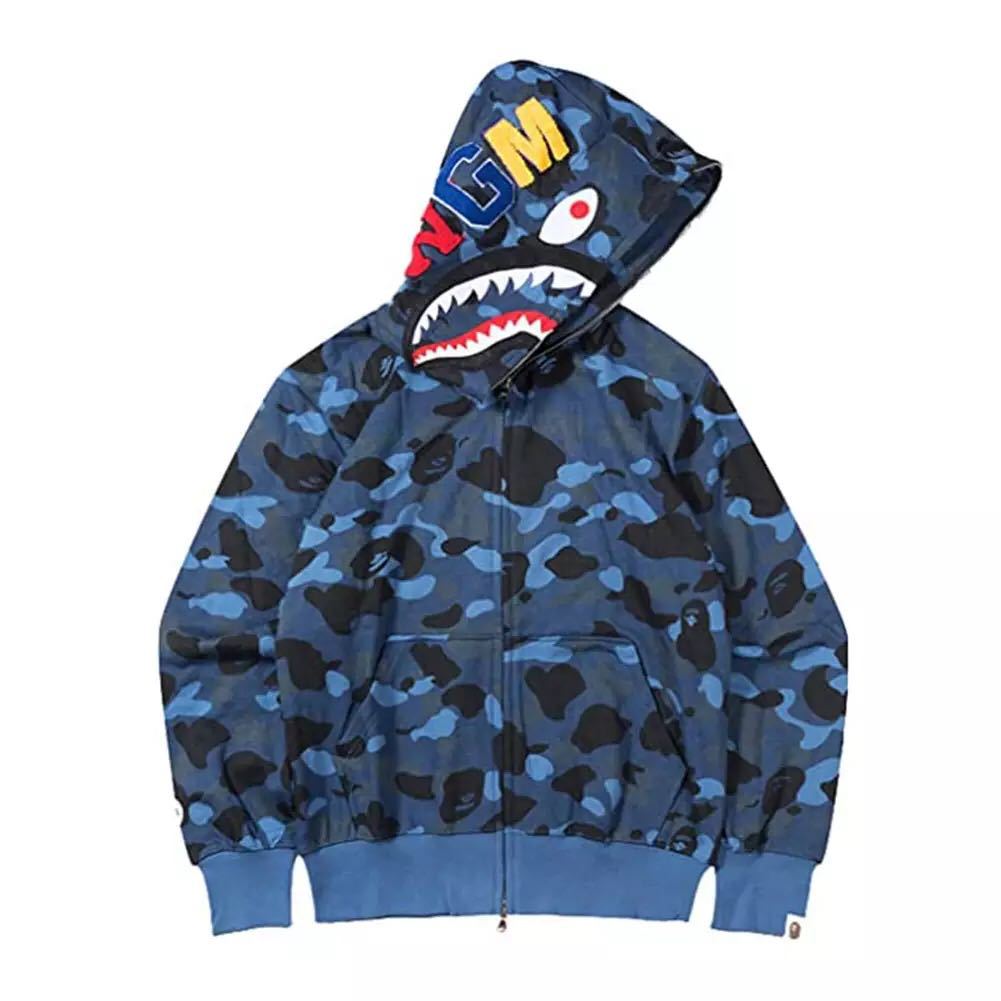 Damen Kapuzenjacke Camouflage Baumwollmischung