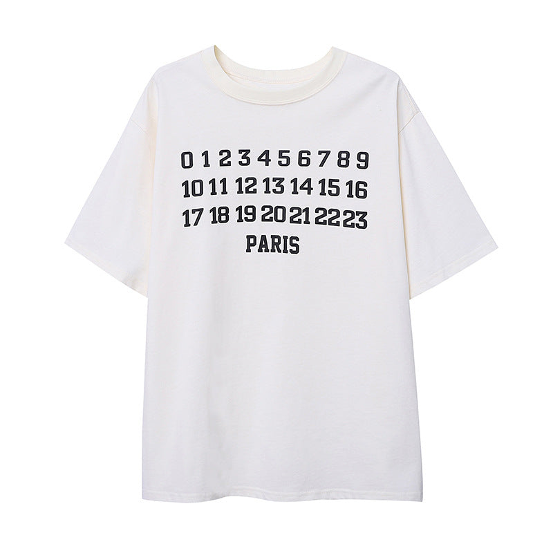 Damen T-Shirt Rundhalsausschnitt Baumwolle