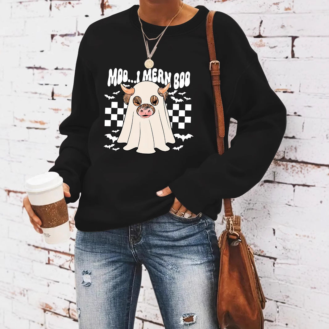 Damen Sweatshirt Halloween-Design Norvielle