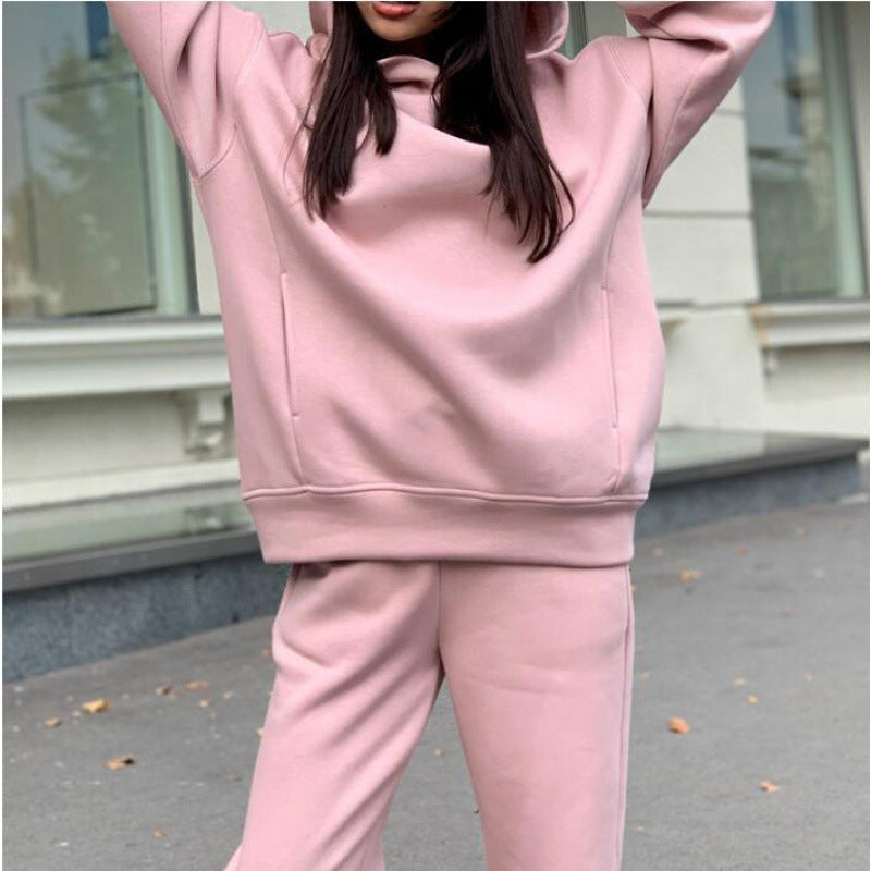 Damen Sweatshirt-Set mit Jogginghose Moderner Schnitt Norvielle
