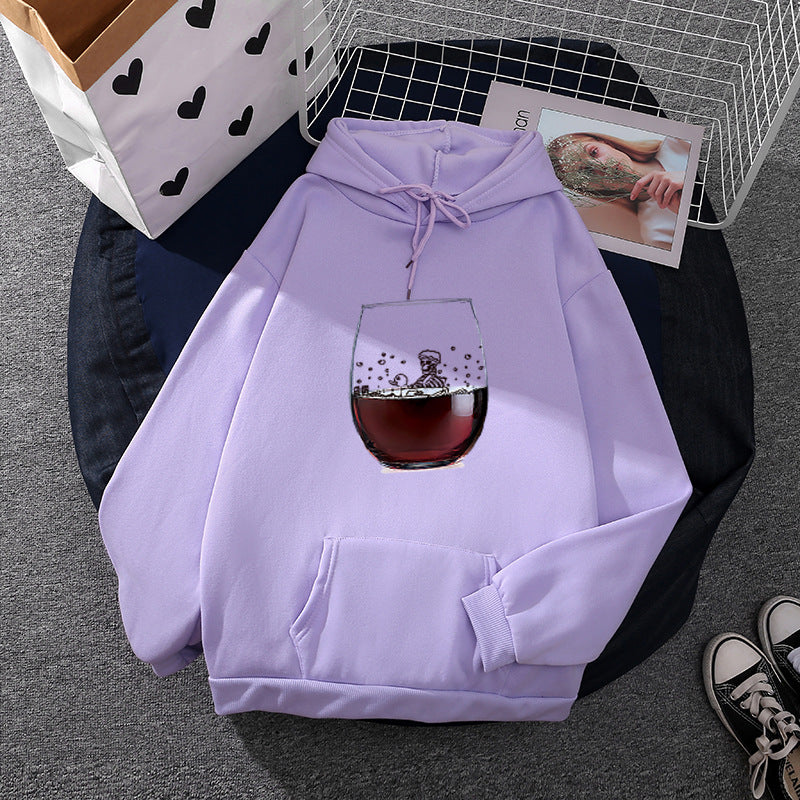 Damen Hoodie Glasdesign Norvielle