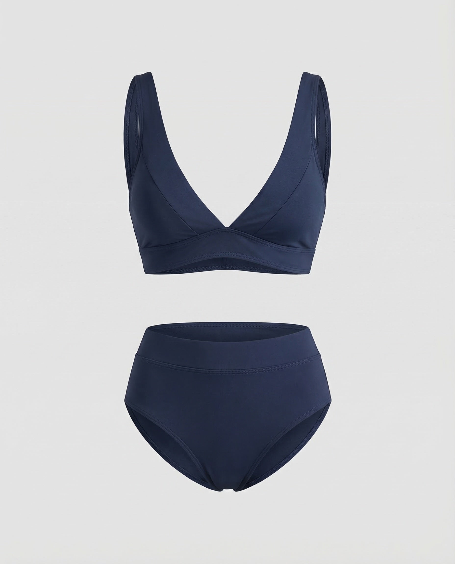 Damen Bikini V-Ausschnitt Push-up-Körbchen - Norvielle