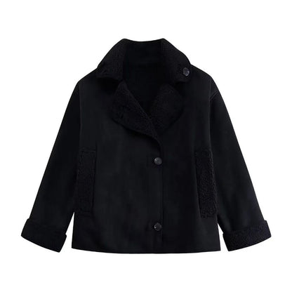Damen Fleecejacke Weiches Innenfutter Norvielle