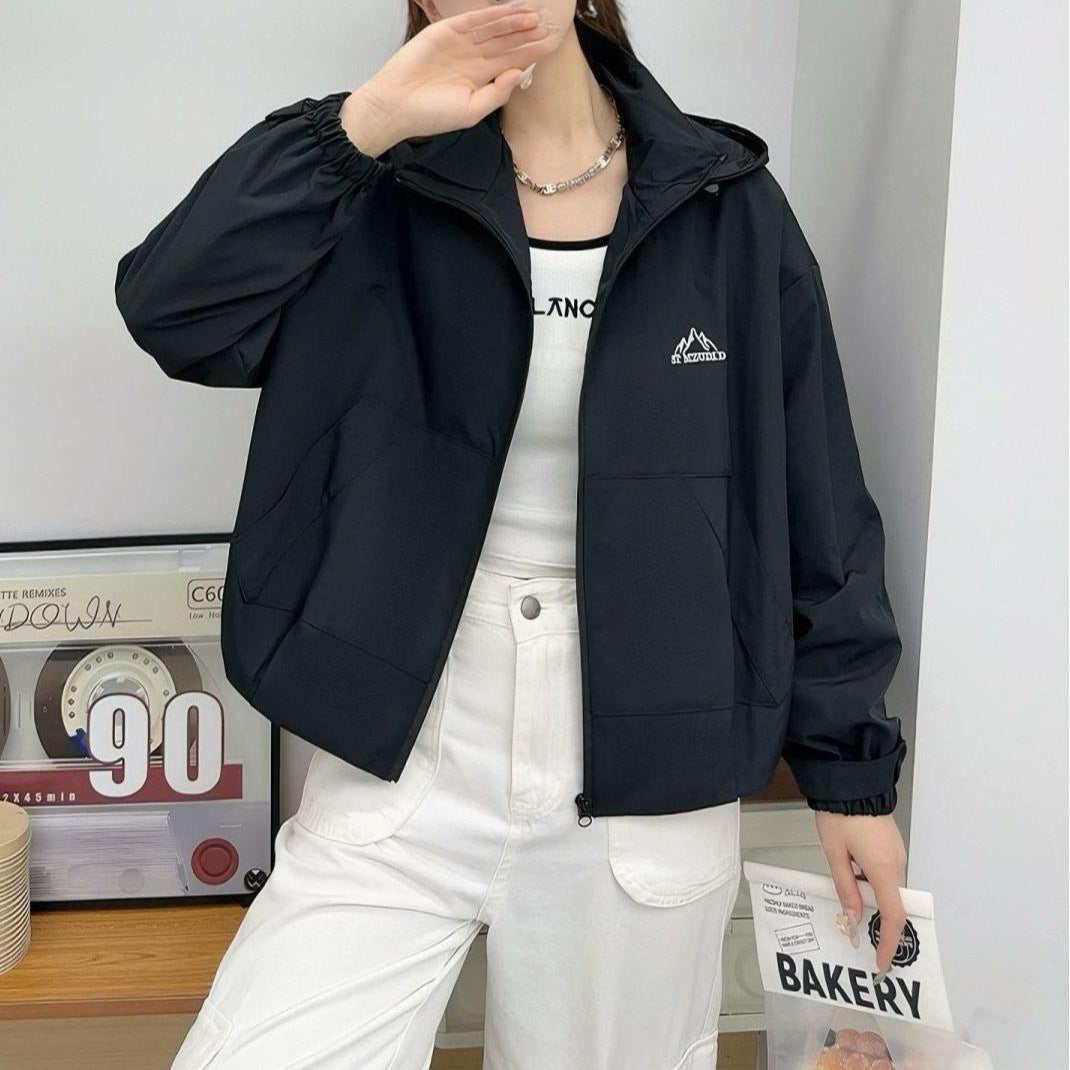 Damen Sportjacke Lässiger Schnitt Norvielle