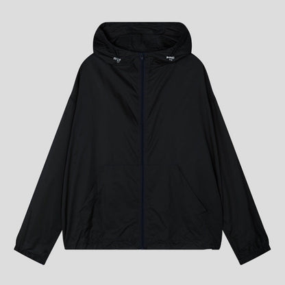 Damen Regenjacke Leicht Wasserdicht Mit Taschen