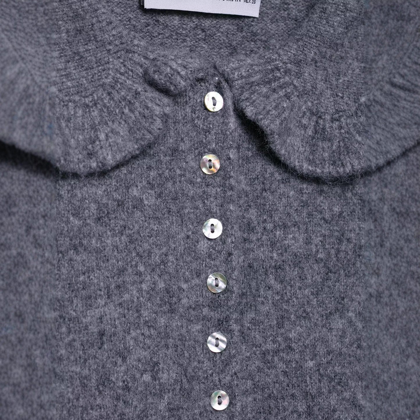 Damen Strickjacke Rüschen Norvielle