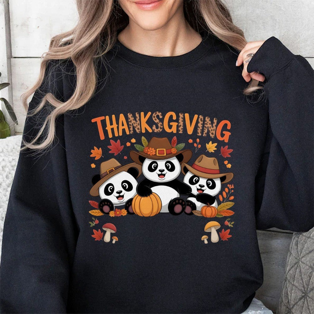 Damen Sweatshirt Lustiges Tierdesign Herbstlich