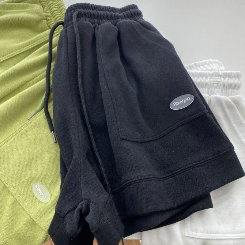 Damen Jogging-Shorts Elastisch Bequem