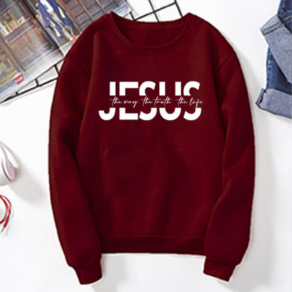 Damen Sweatshirt Mit Spruch Hochwertiges Material Bequem Grau