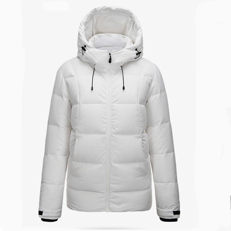 Damen Winterjacke Gesteppt Wasserdicht Weich Norvielle