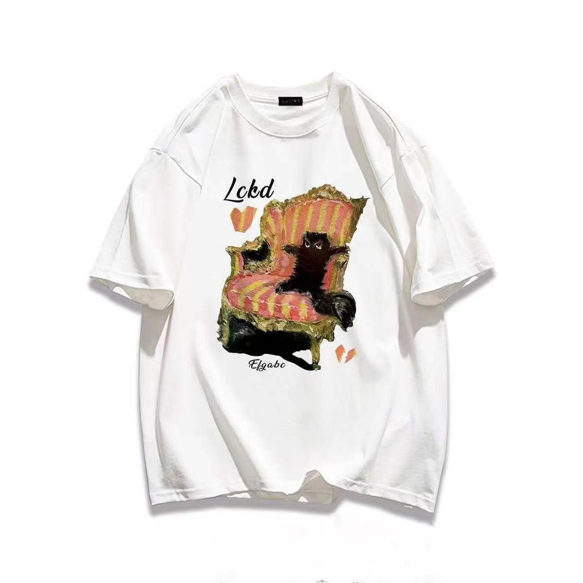 Damen Sweatshirt Katzendesign Humor