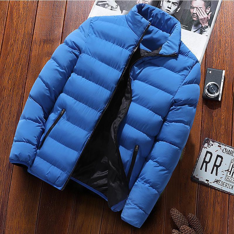 Herren Steppjacke Leicht Klassisch Beige