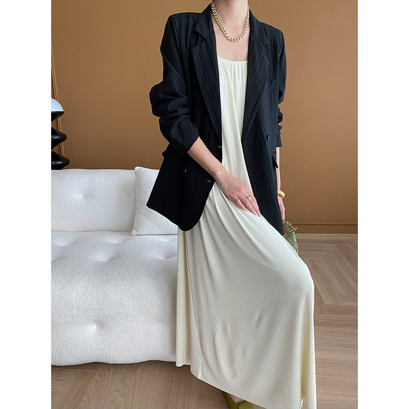 Damen Blazer Strukturiertes Gewebe Norvielle