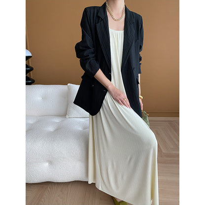 Damen Blazer Strukturiertes Gewebe Norvielle