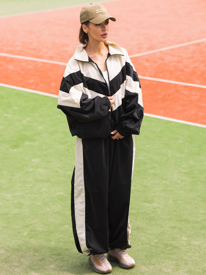 Damen Freizeitjacke Elastisch Hochkragen