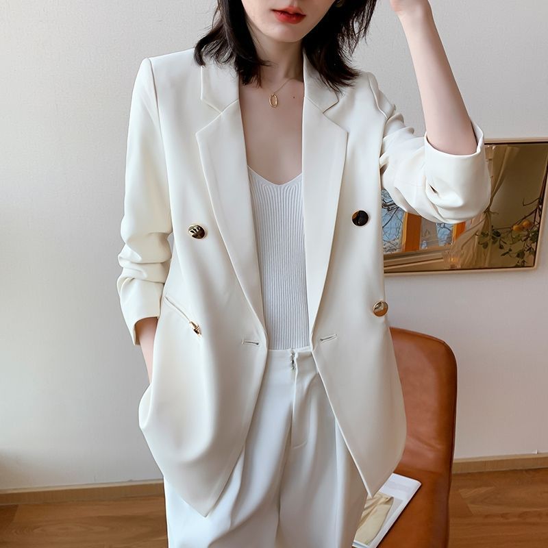 Damen Blazer Doppeltgefaltet Elegantes Design