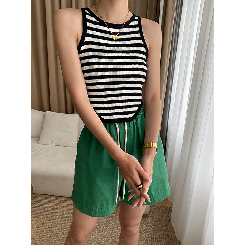 Damen T-Shirt und Shorts Set mit Grafiken Norvielle