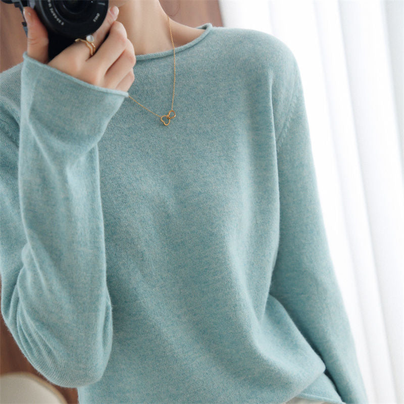 Damen Pullover Weicher V-Ausschnitt Norvielle - Norvielle