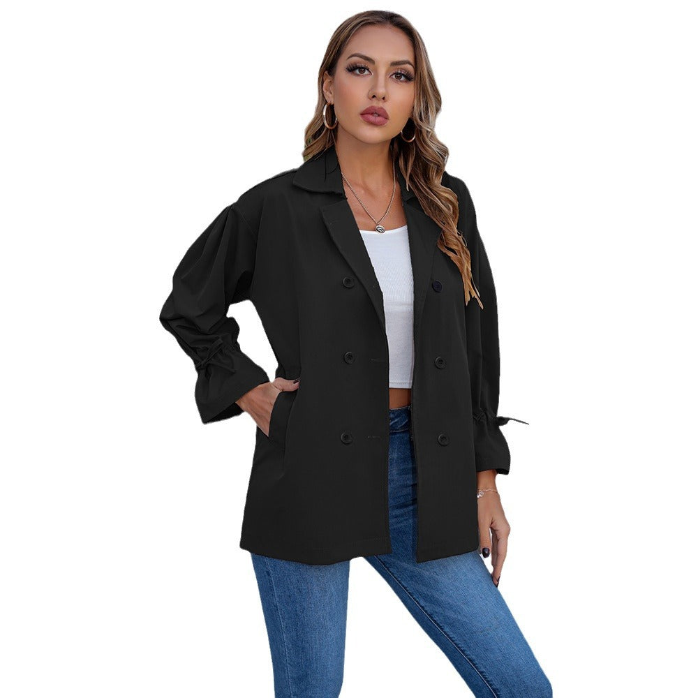 Damen Utility-Jacke mit Knöpfen Norvielle