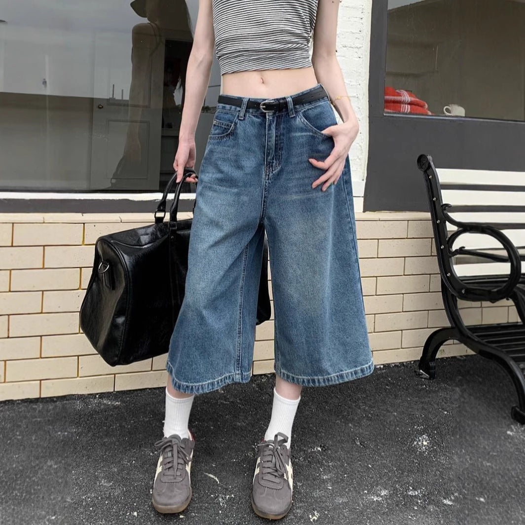 Damen Weite Jeans Culottes Norvielle - Norvielle