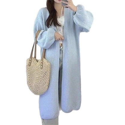 Damen Oversized Kleid Voluminöse Ärmel Knopfdetails Norvielle