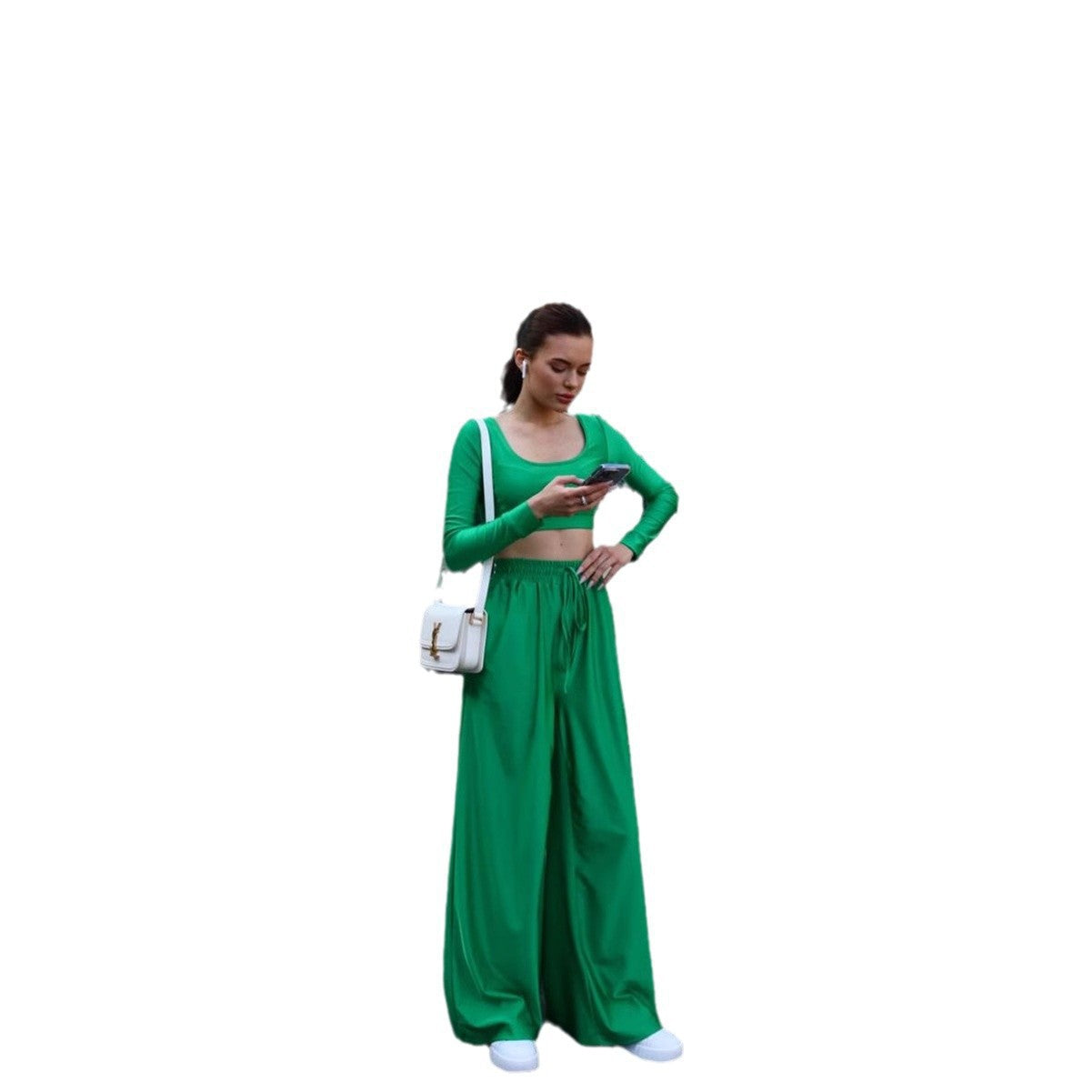 Damen Lounge-Set Weites Oberteil Lässige Hose Norvielle