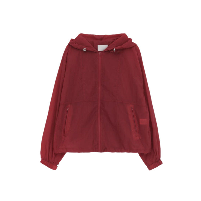 Damen Übergangsjacke mit Kapuze Norvielle