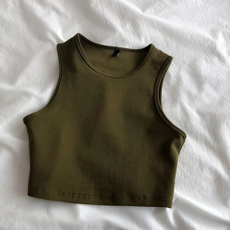Damen Crop- Atmungsaktives Material Figurbetonter Schnitt