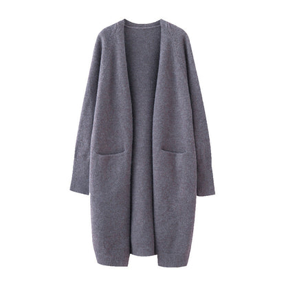 Damen Longcardigan Lässig Norvielle