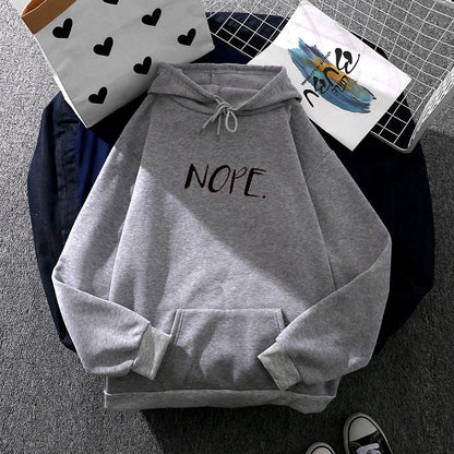 Damen Kapuzenpullover Witziger Schriftzug