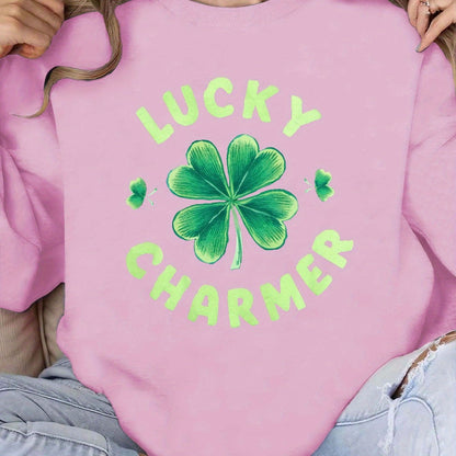 Damen Sweatshirt Lässiger Schnitt Motiviertes Design Norvielle