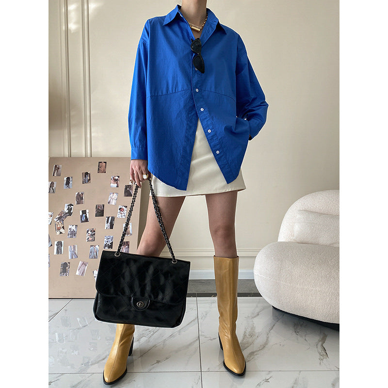 Damen Gestreiftes Hemd Moderner Schnitt Norvielle