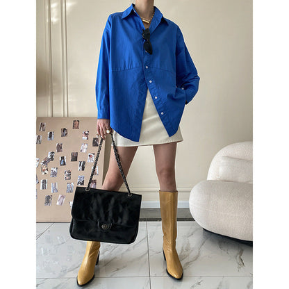 Damen Gestreiftes Hemd Moderner Schnitt Norvielle