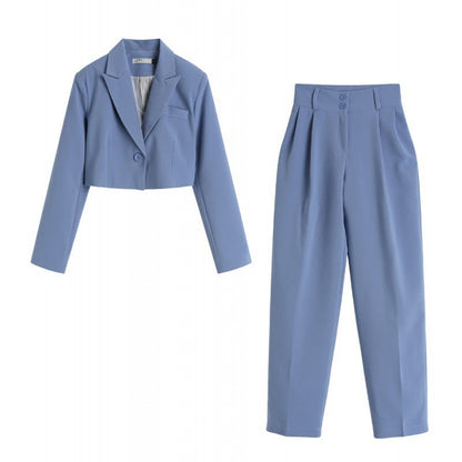 Damen Blazer-Hosen-Set Norvielle Elegantes Design
