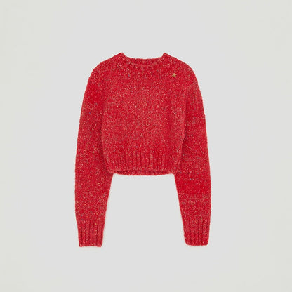 Damen Kurzarm Pullover Norvielle