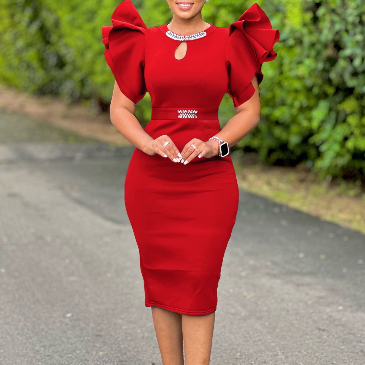 Damen Cocktailkleid Elegant Norvielle