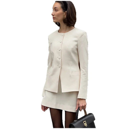 Damen Blazer Rock Set Norvielle