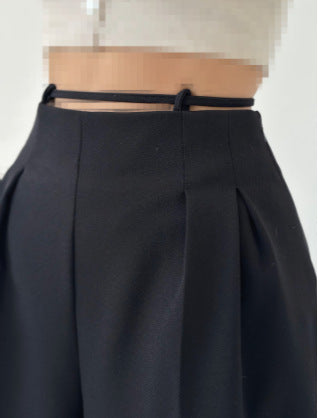 Damen High-Waist Chinohose Norvielle mit Bindeband