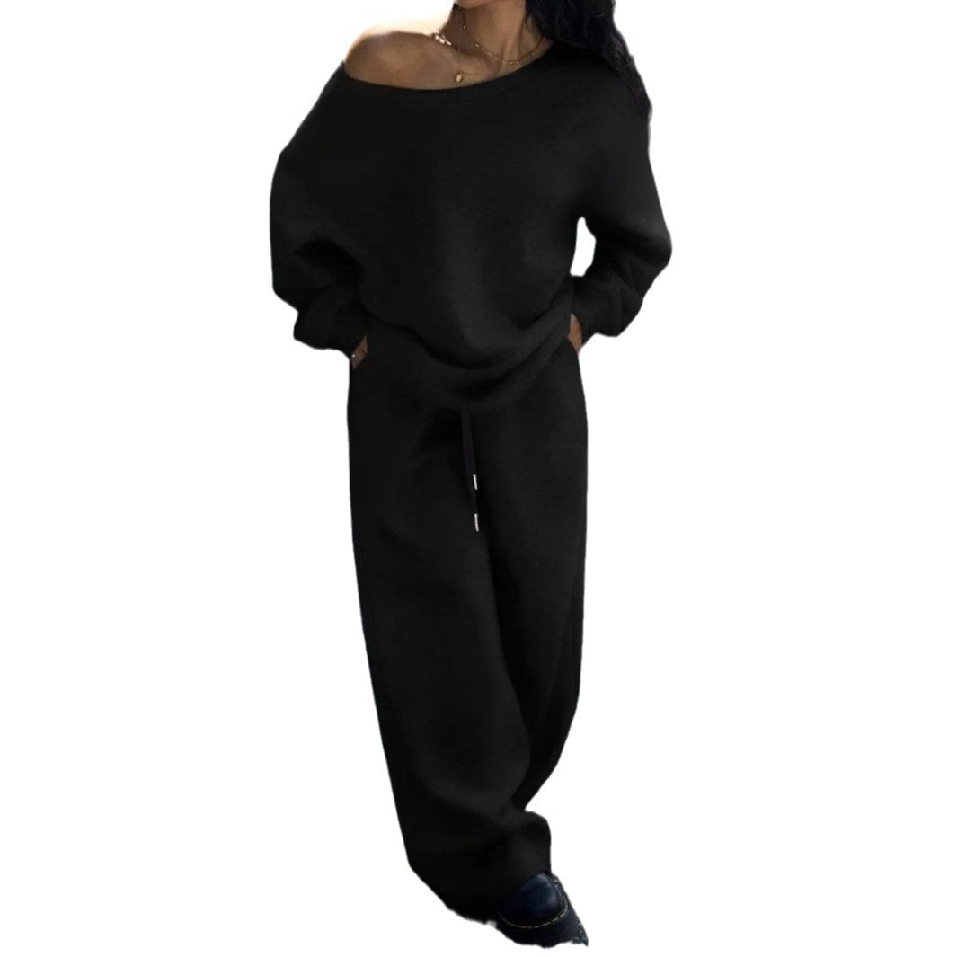 Damen Sweatshirt Set Oversized Norvielle