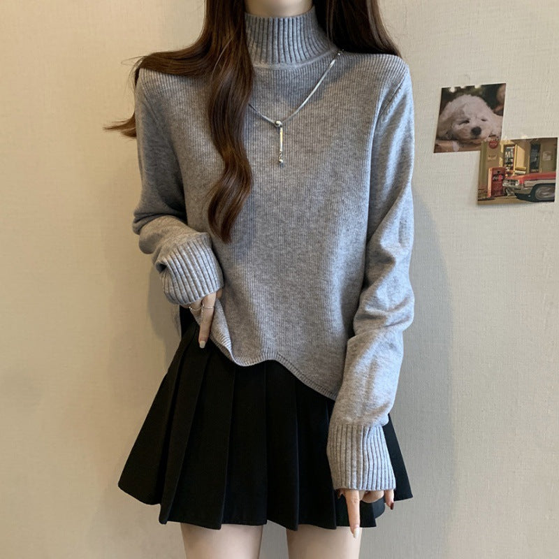 Damen Rollkragenpullover Lässiger Schnitt Norvielle