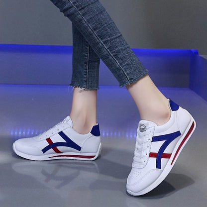 Damen Retro Freizeitschuhe Atmungsaktives Obermaterial Bequem