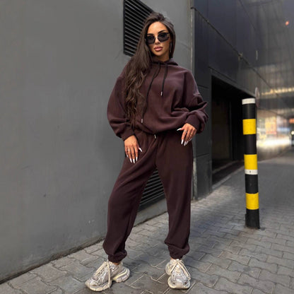 Damen Oversized Freizeitset Norvielle Komfort